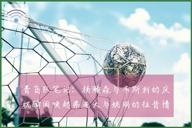 青岛队笔记：杨瀚森与韦斯利的庆祝瞬间唤起弗老大与姚明的往昔情谊